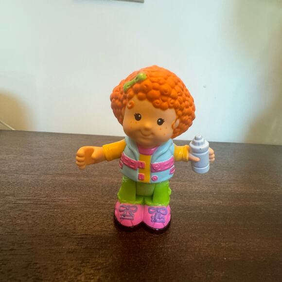 Fisher Price Little People Camping Figures Sarah Lynn, Maggie, Elena 2007 Picnic - Picture 7 of 13